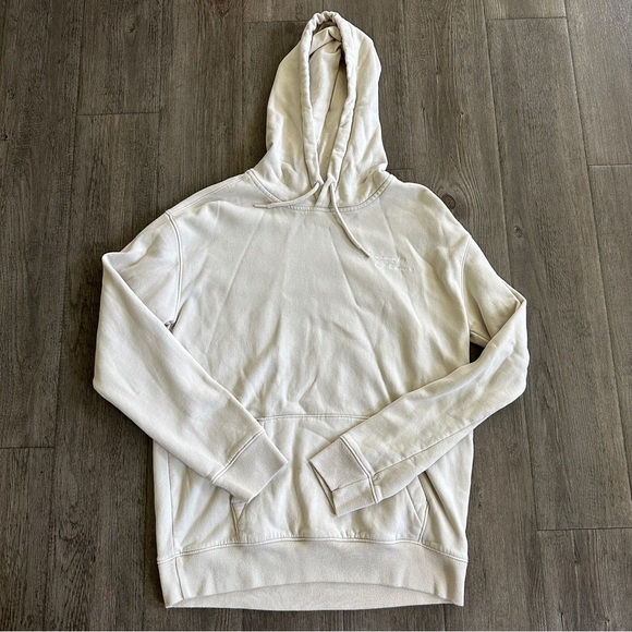 Abercrombie and Fitch Men’s Medium Cream Hoodie - Picture 1 of 7